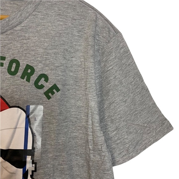 Star Wars Stormtrooper Merry Force Be With You Heather Gray Grey L Large Fandom - Picture 8 of 11